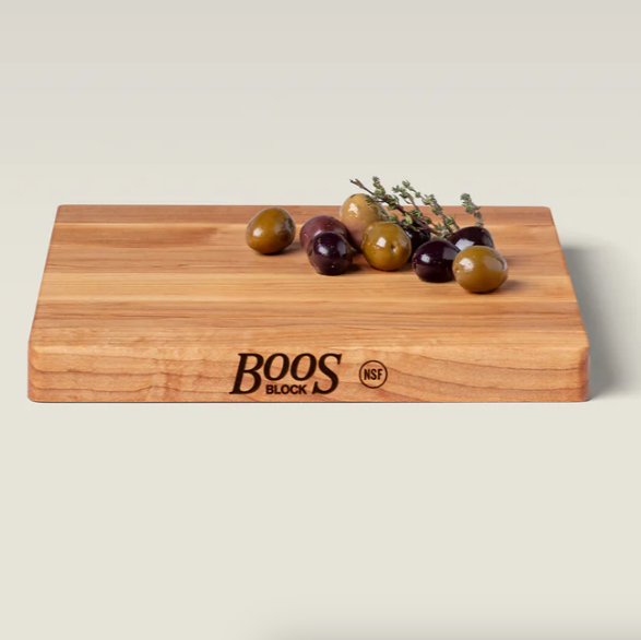 Boos Block Chop-N-Slice Series Cutting Board With Eased Corners, Maple