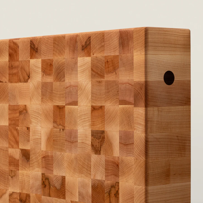 Boos Block Chopping Block, Non-Reversible, End Grain, 4" Thick (CCB Series), Maple