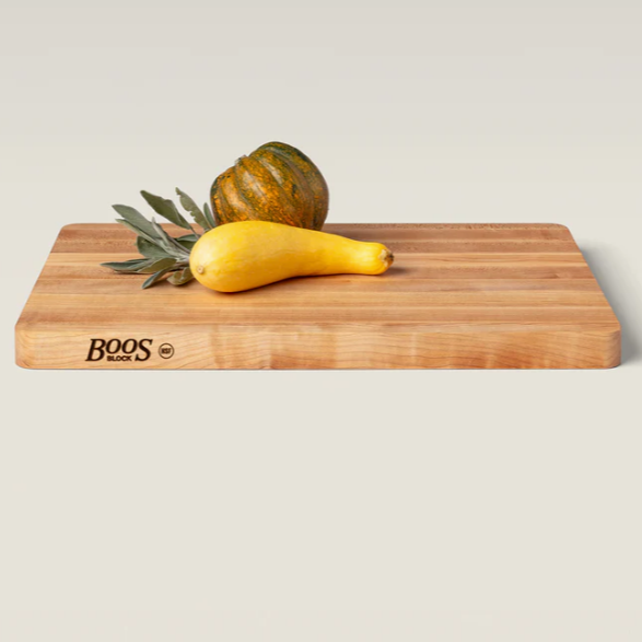 Boos Block Chop-N-Slice Series Cutting Board With Eased Corners, Maple
