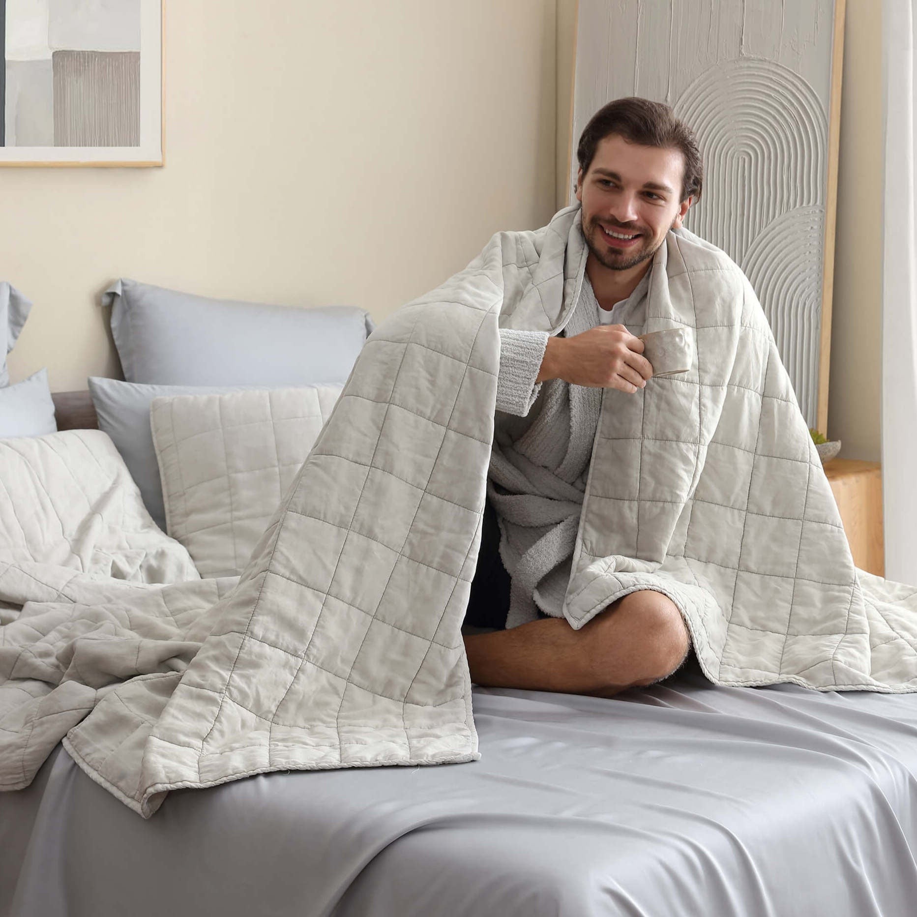 Stonewashed Lyocell Quilt