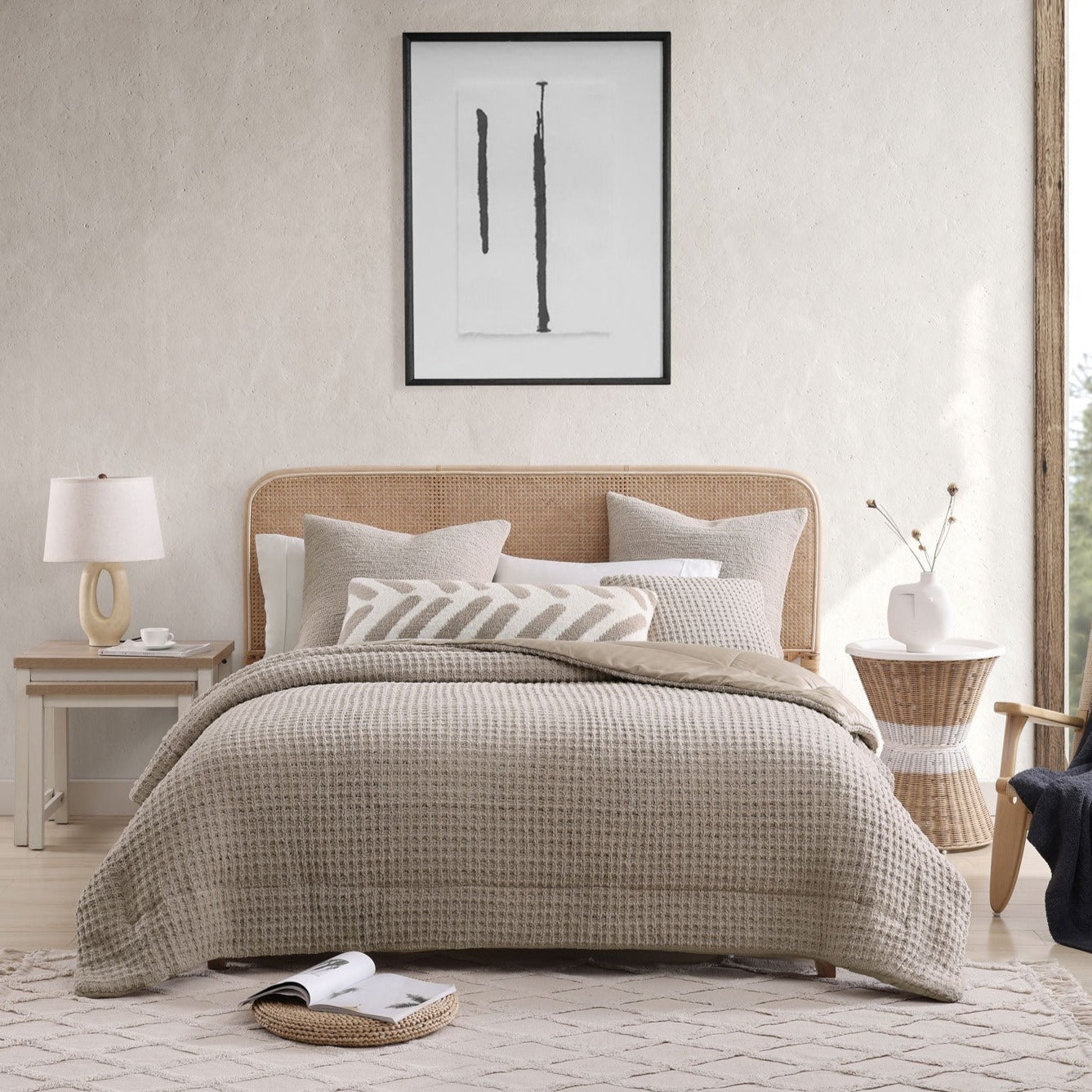 Snug Waffle Comforter
