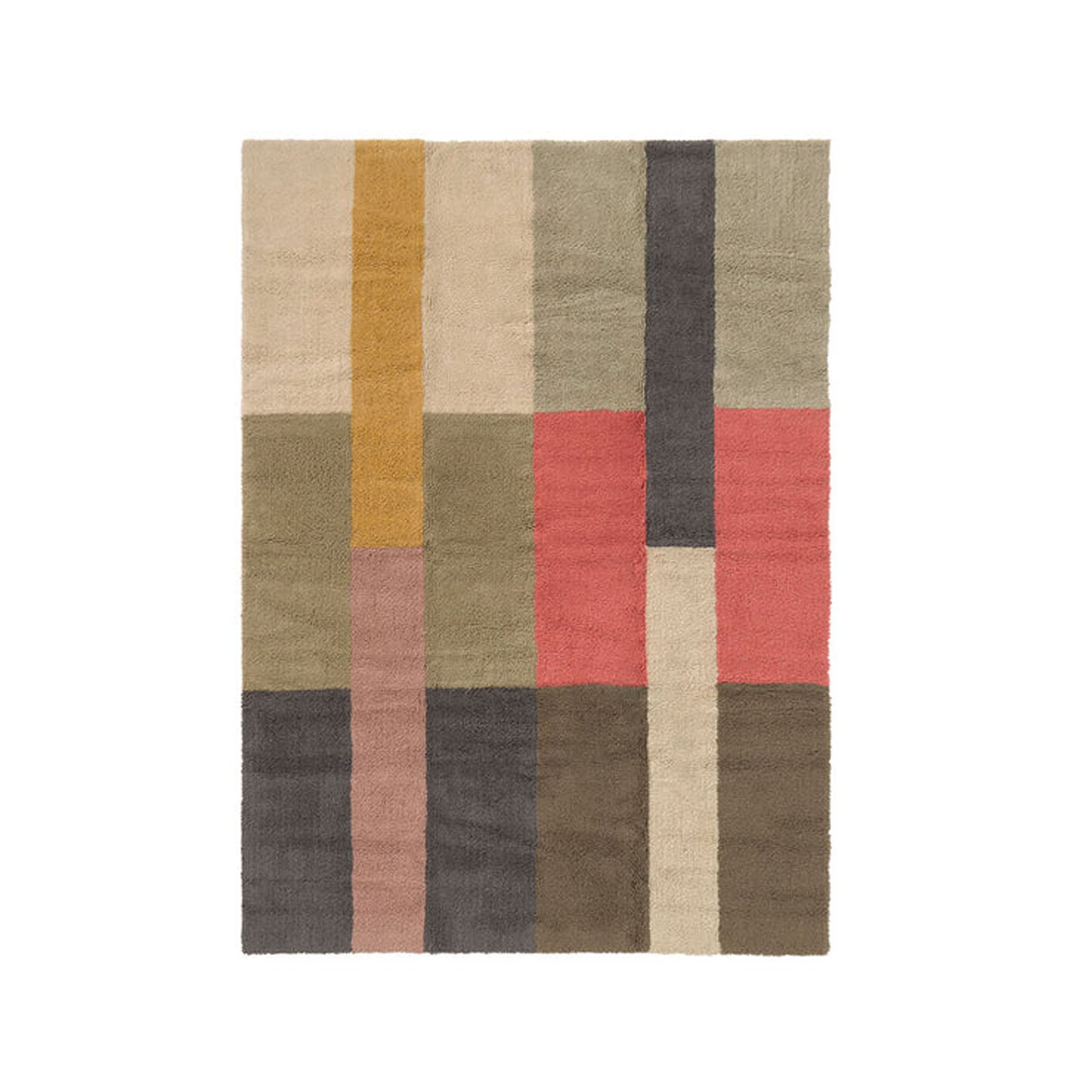Wool Rug - Lines