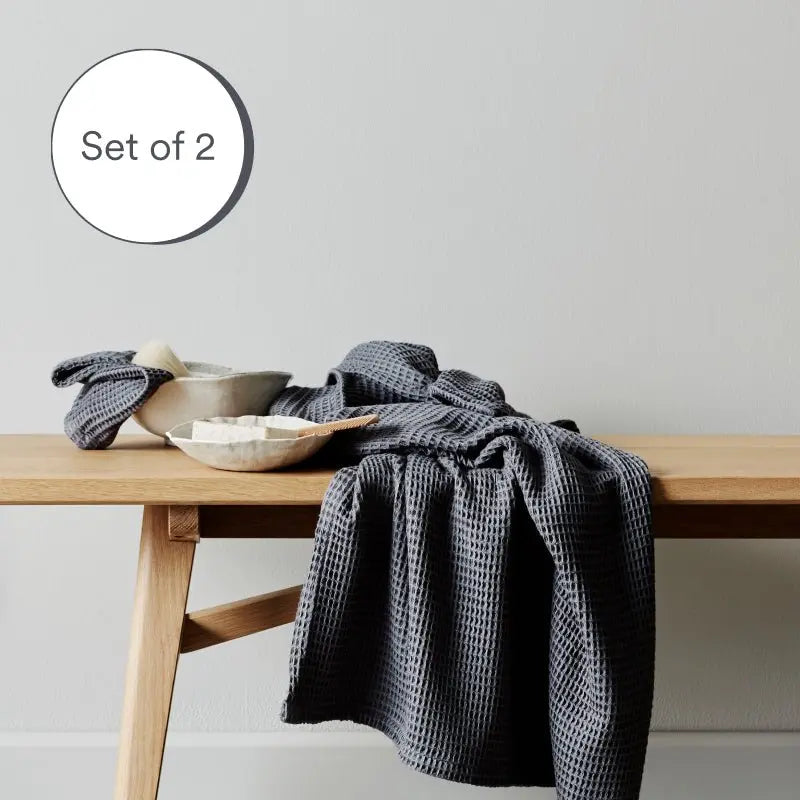 CleanBamboo® Waffle Towels - 2 Pack