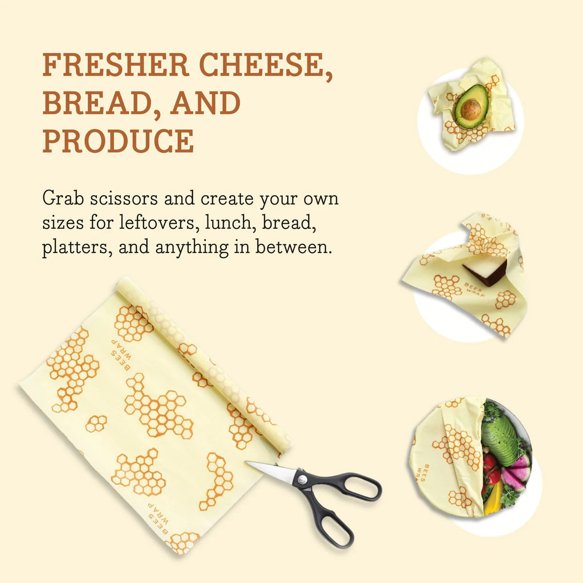 Bee's Wrap, Pack of 3