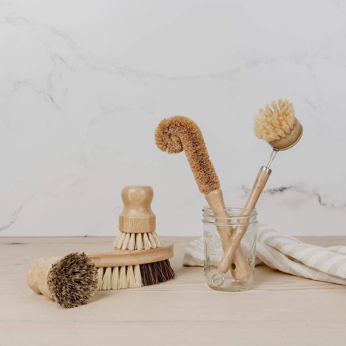 Zero Waste Dish Brush Kit Bundle