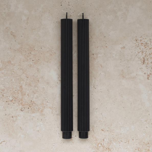 Roman Taper Candles, Set of 2