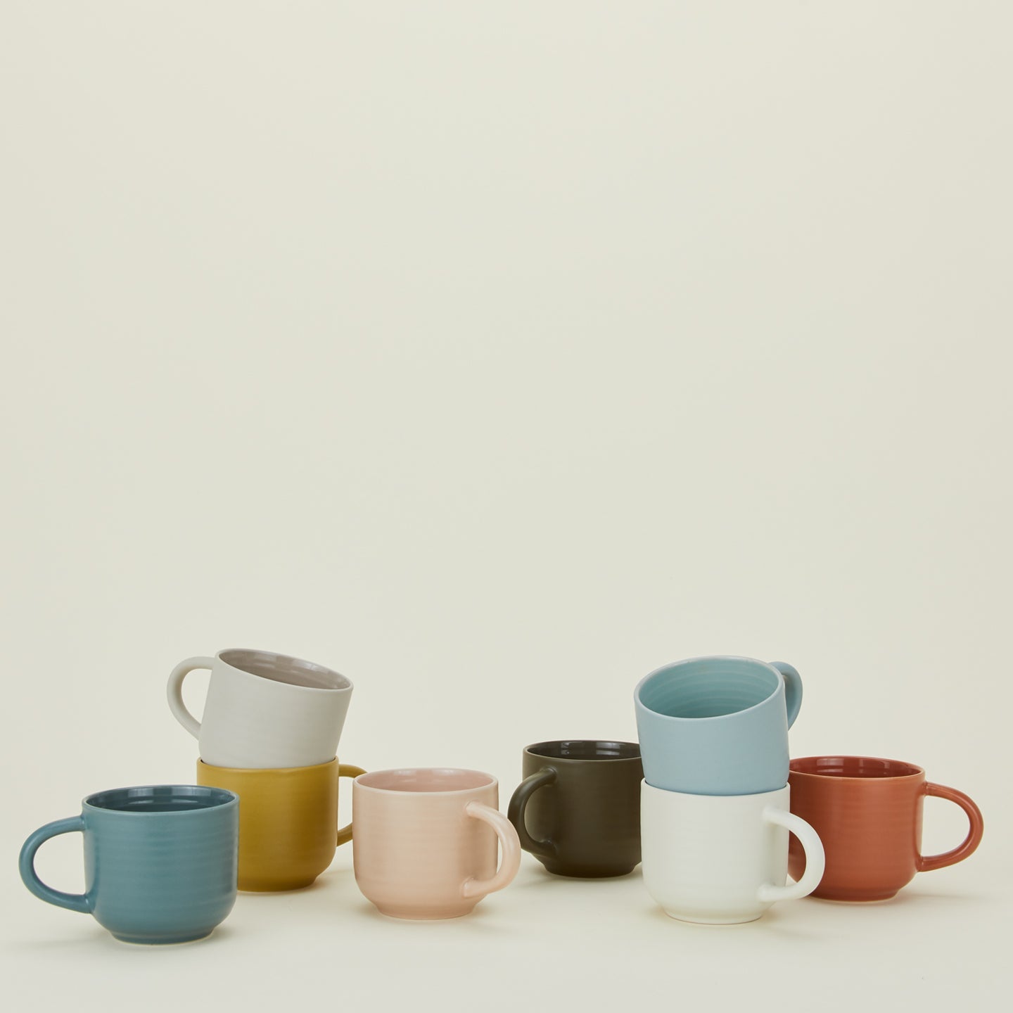 Essential Mug - Set of 4, Peacock