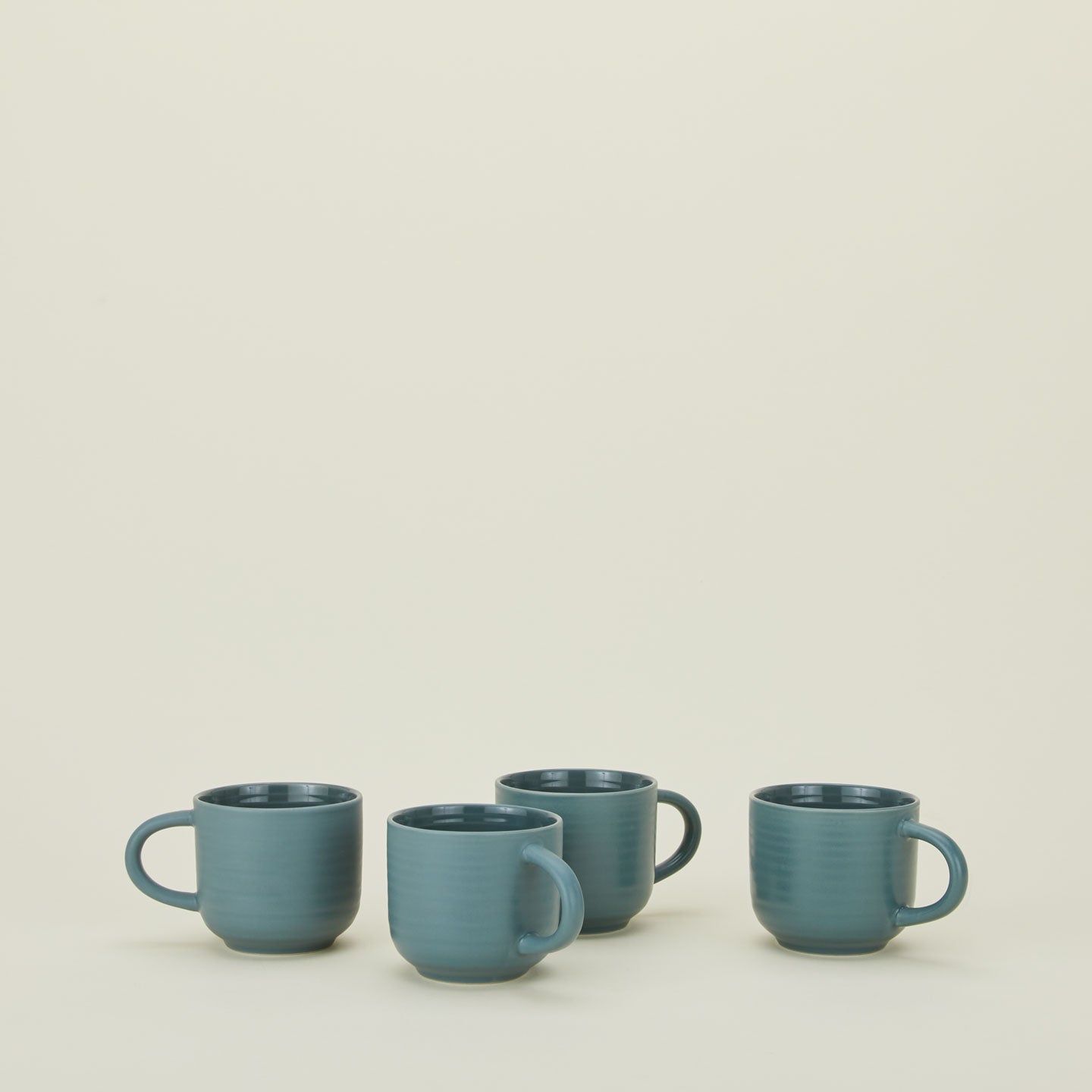 Essential Mug - Set of 4, Peacock