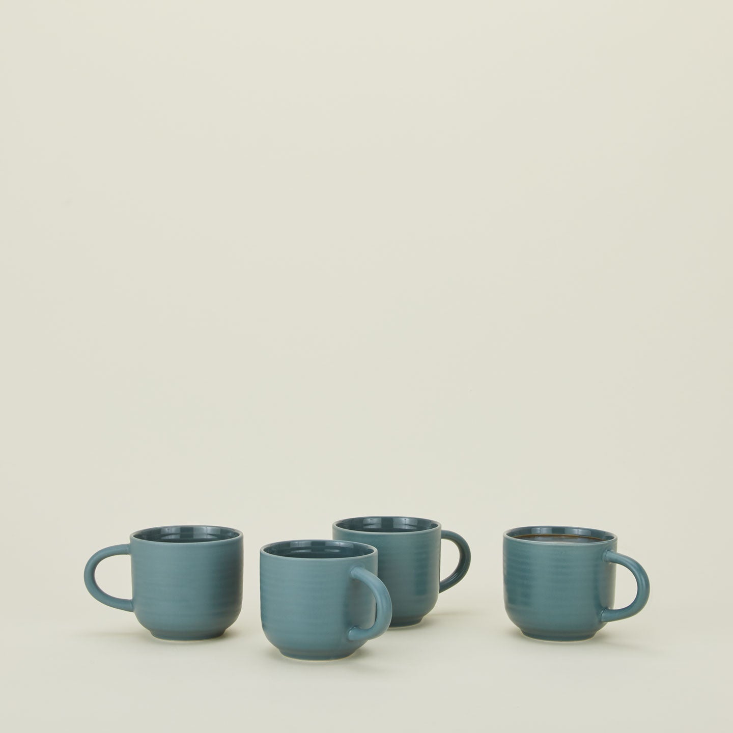 Essential Mug - Set of 4, Peacock
