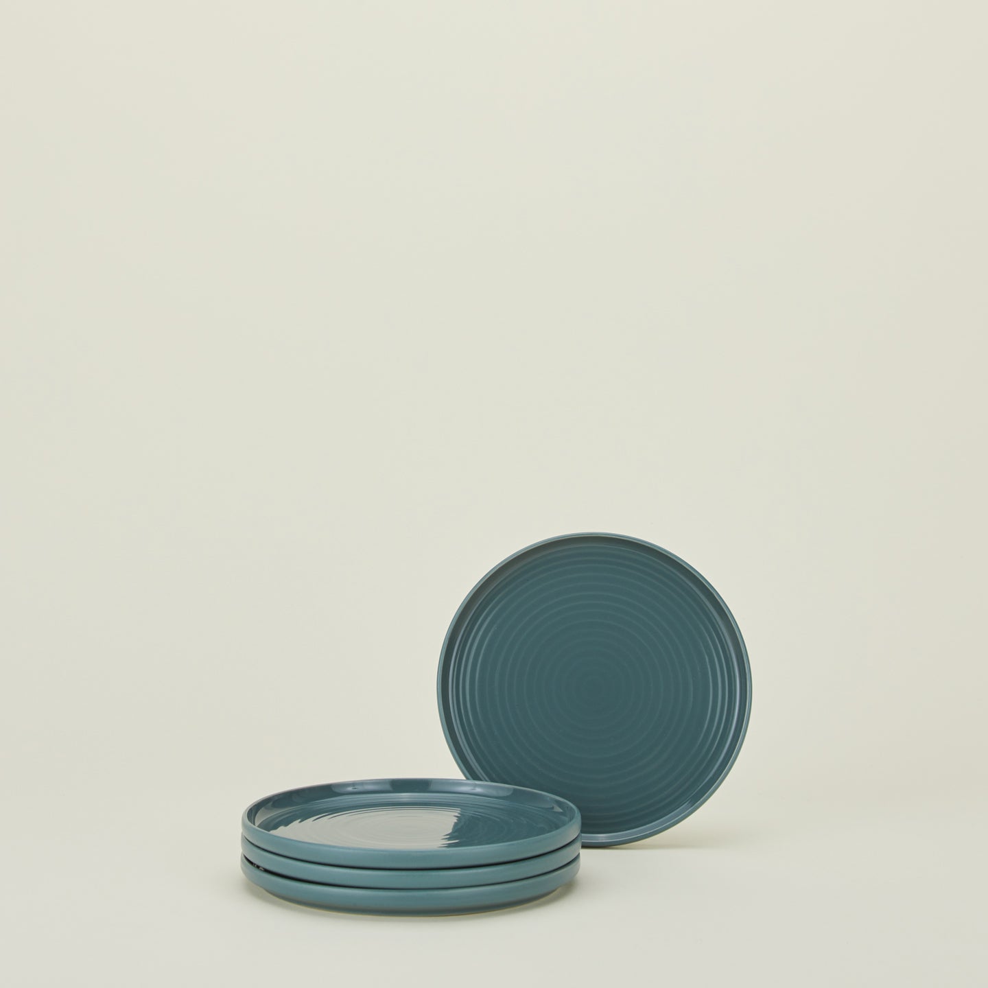 Essential Salad Plate - Set of 4, Terracotta, Peacock