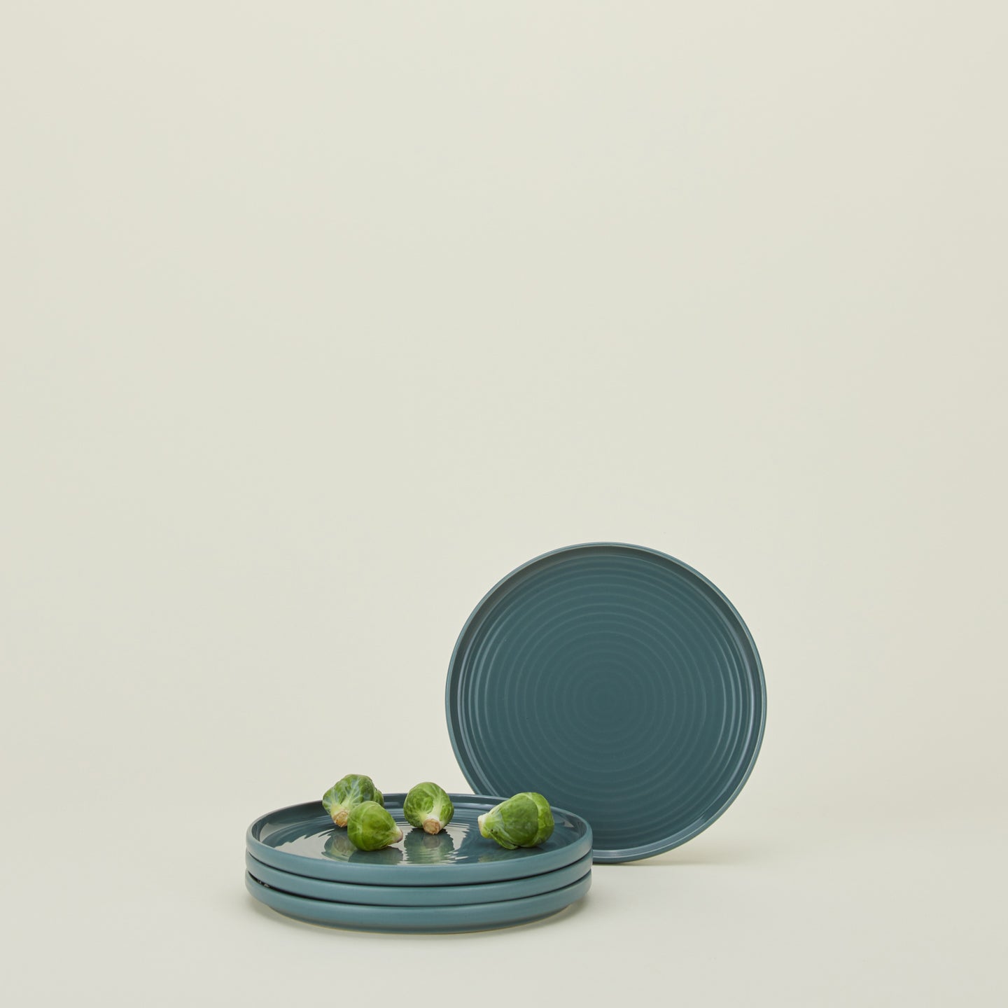 Essential Salad Plate - Set of 4, Terracotta, Peacock