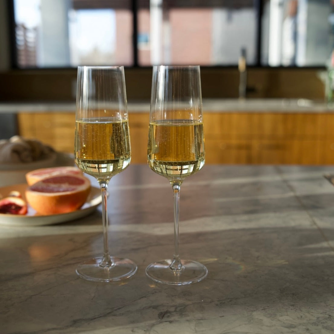 The Flute Glasses, Set of 4