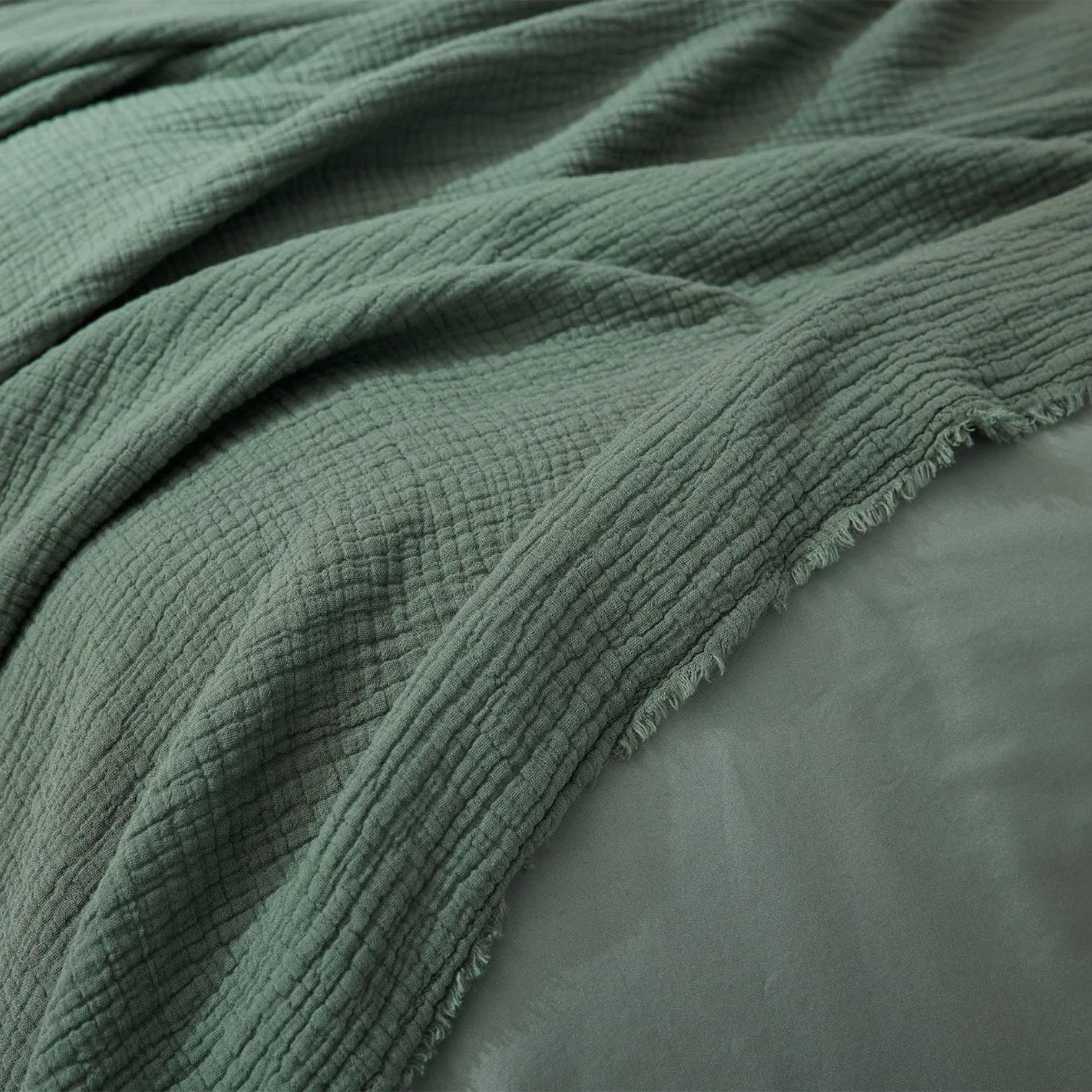 Topanga Organic Matelasse Blanket