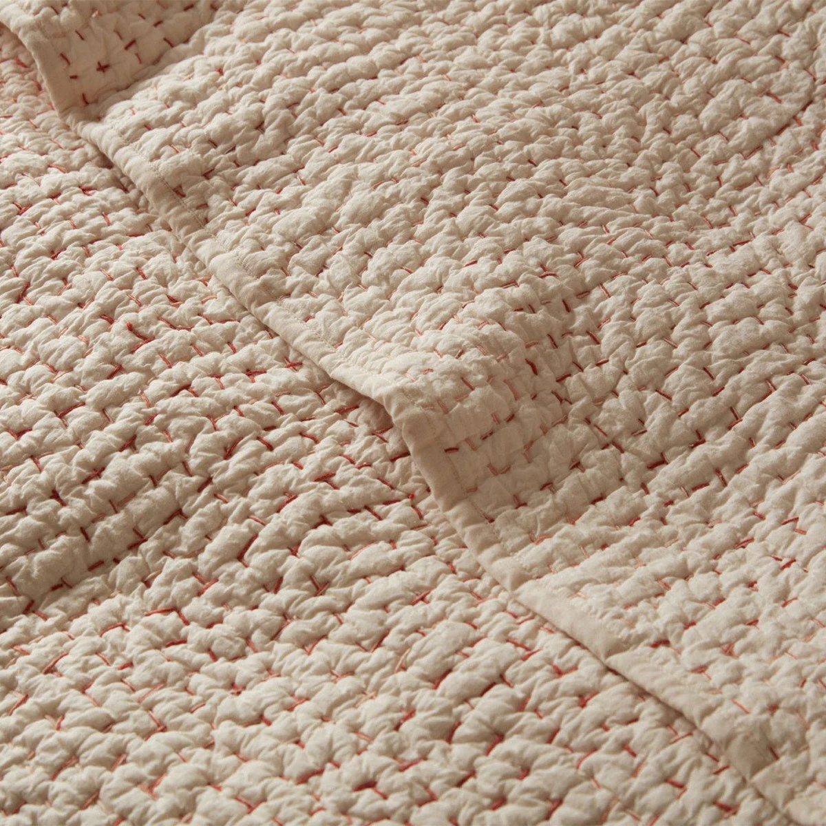 Pebbled Handstitched Organic Sham