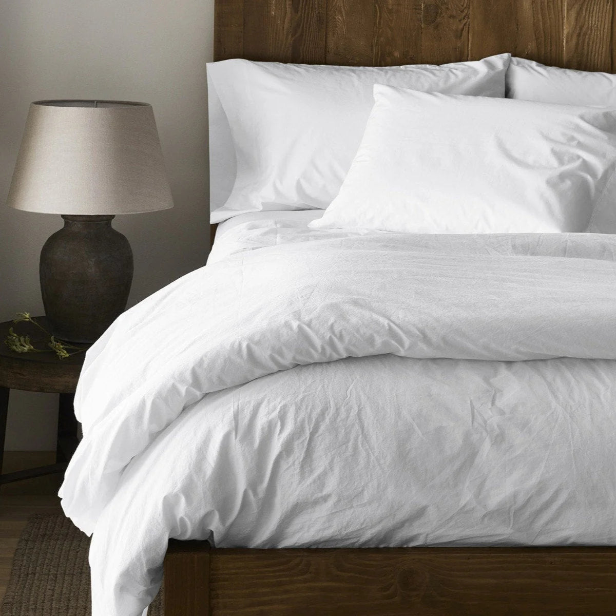 Refined Organic Percale Fitted Sheet