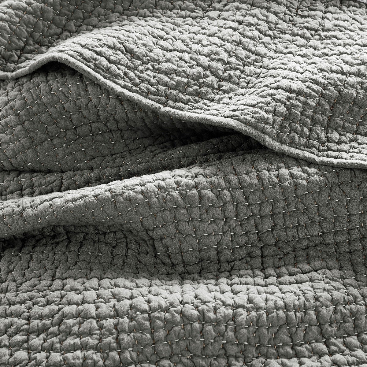 Pebbled Handstitched Organic Sham