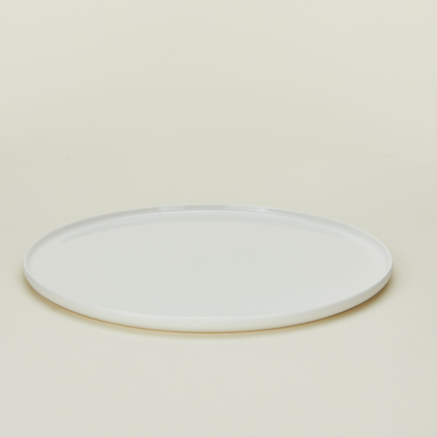 Simple Porcelain Dinner Plate - Set of 4