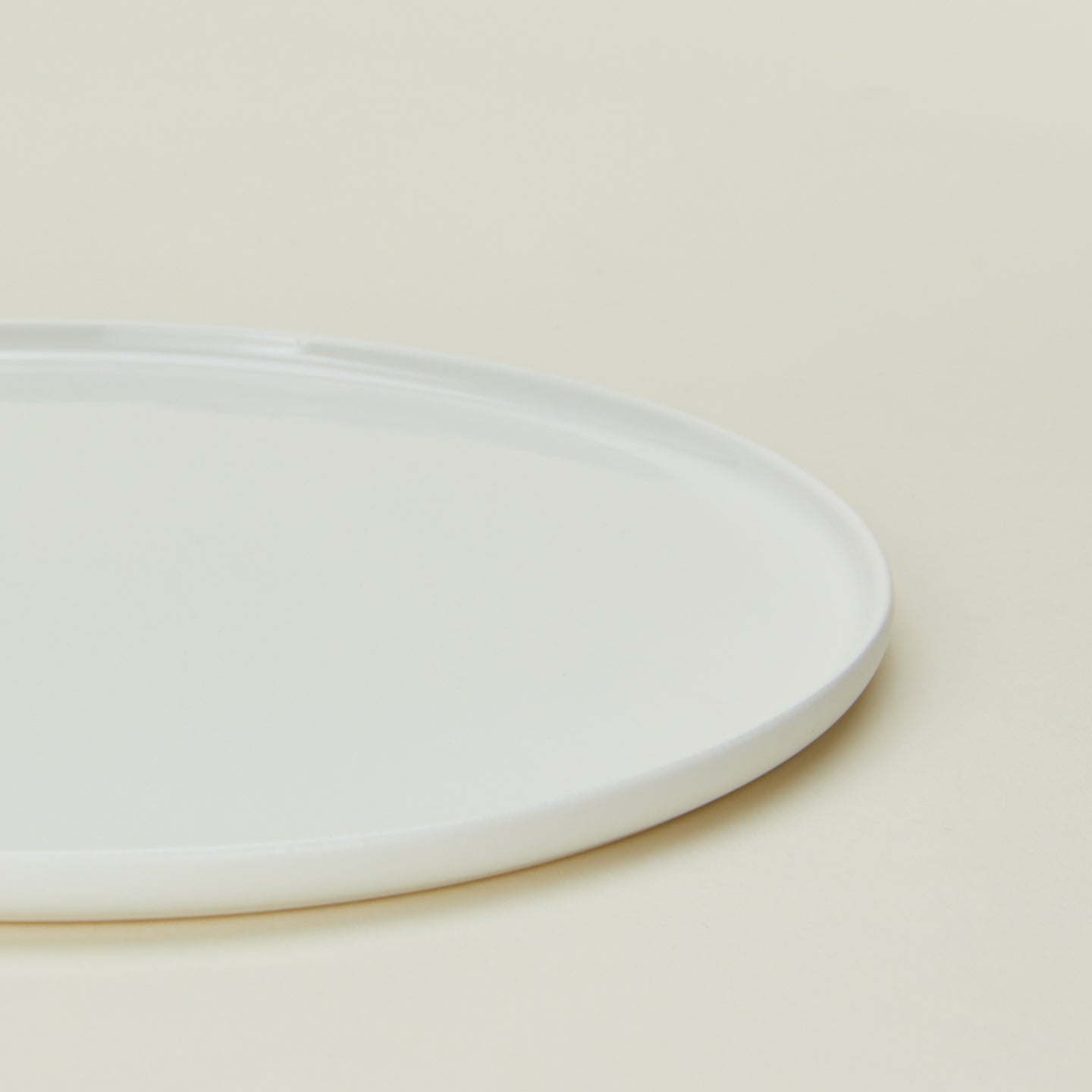 Simple Porcelain Salad Plate - Set of 4