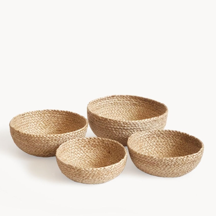 Kata Candy Bowl - Natural (Set of 4) by KORISSA