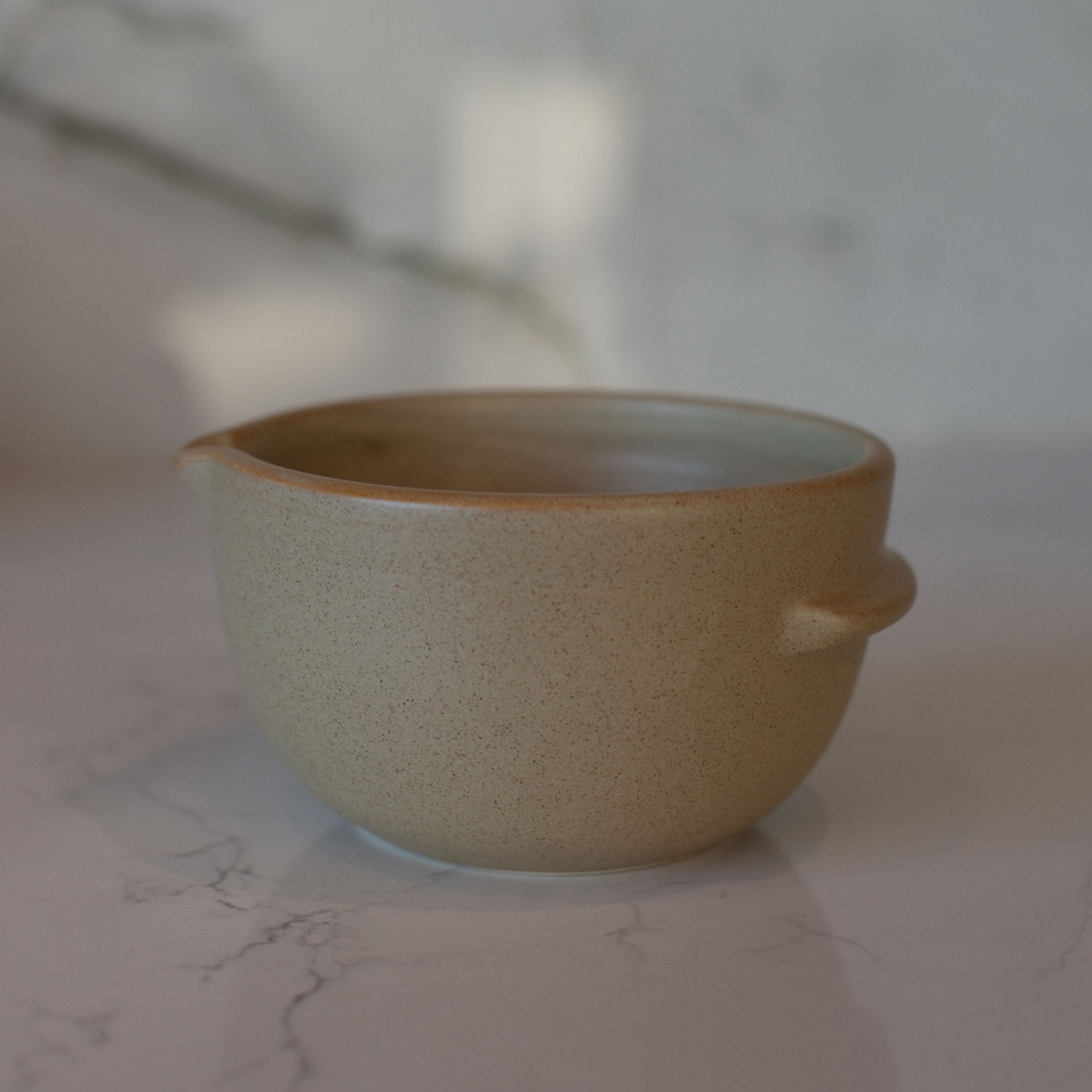 Victoria Handmade Ceramic Matcha Bowl | Brown