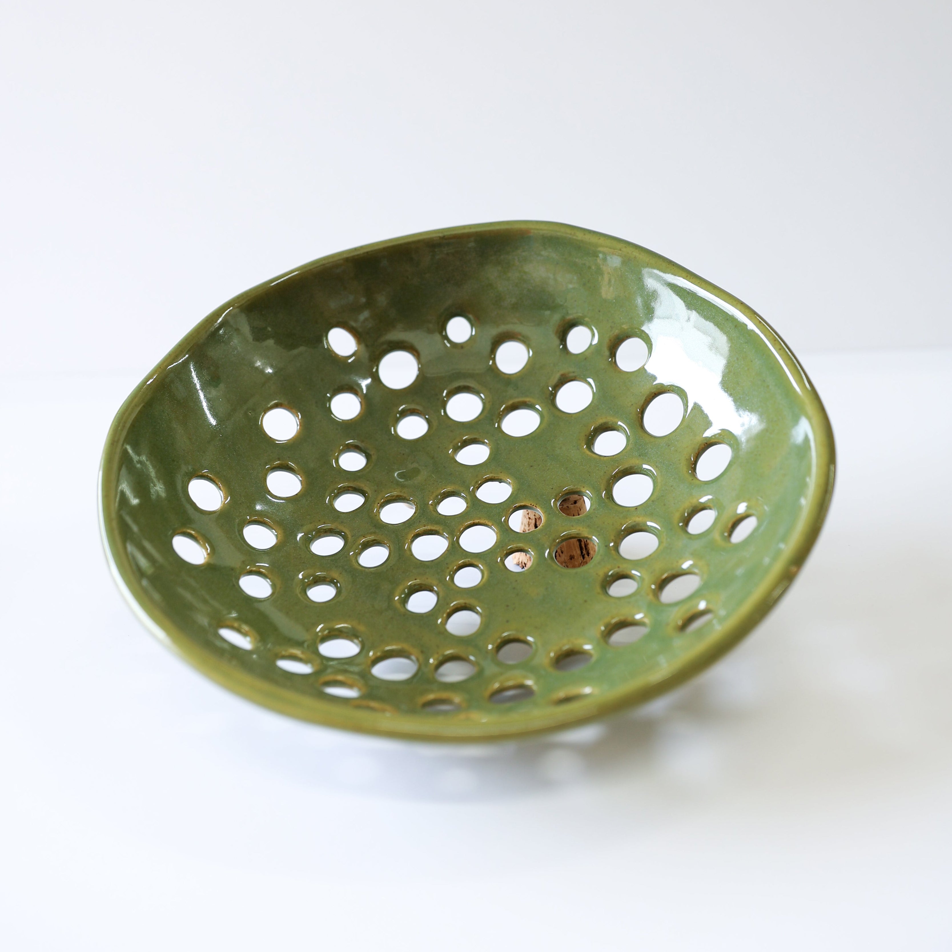 Newland Colander | Moss