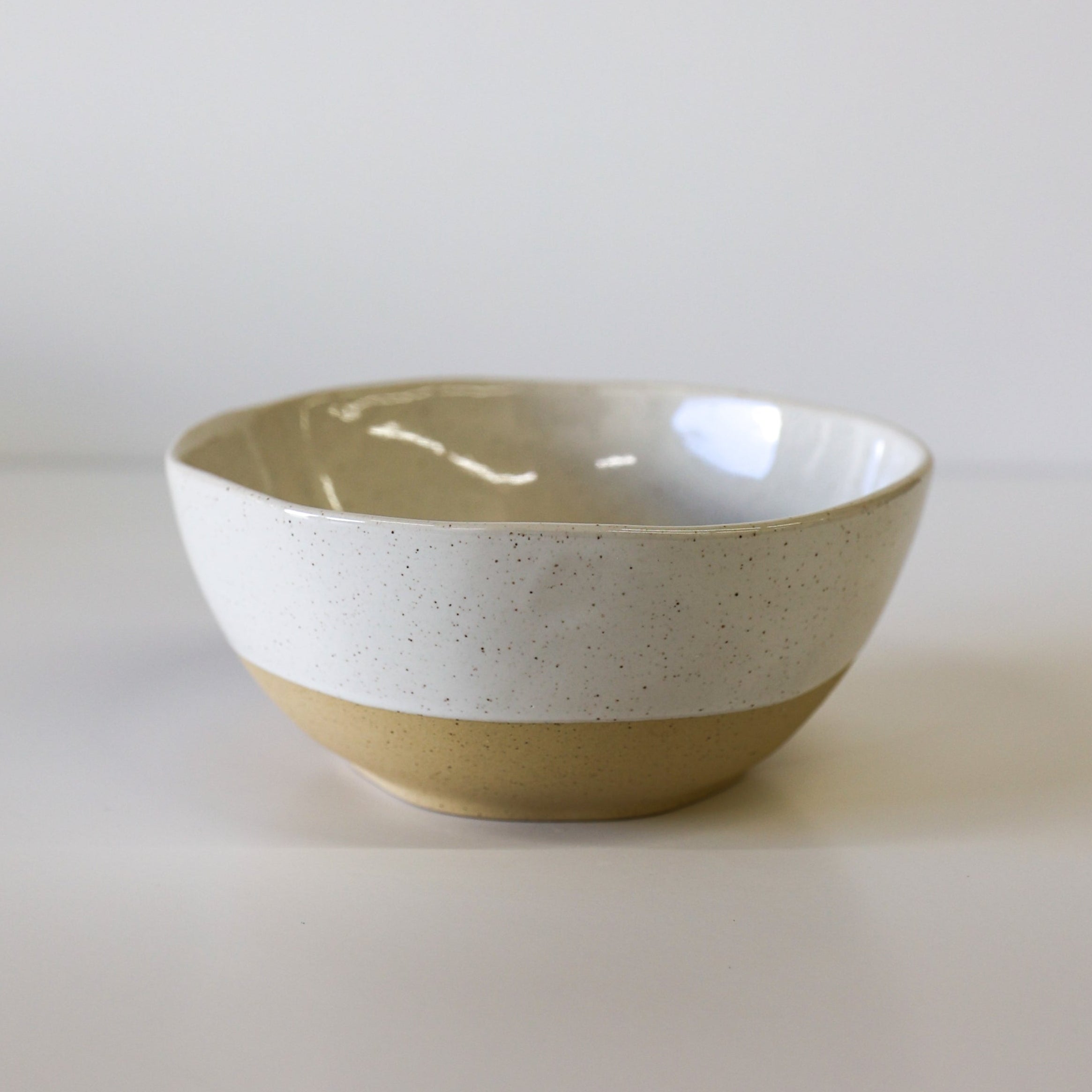 Ola Cereal Bowl - White Speckle (Set of 4)