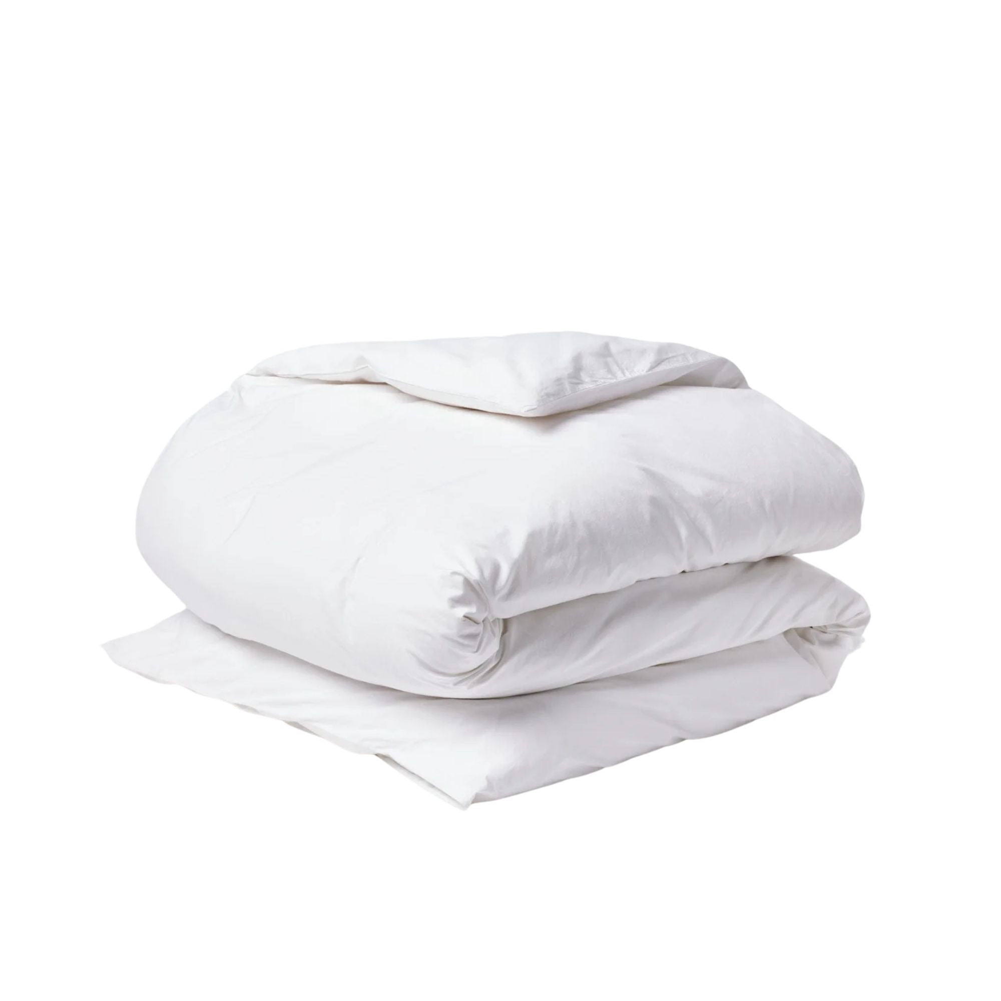 Refined Organic Percale Duvet Cover