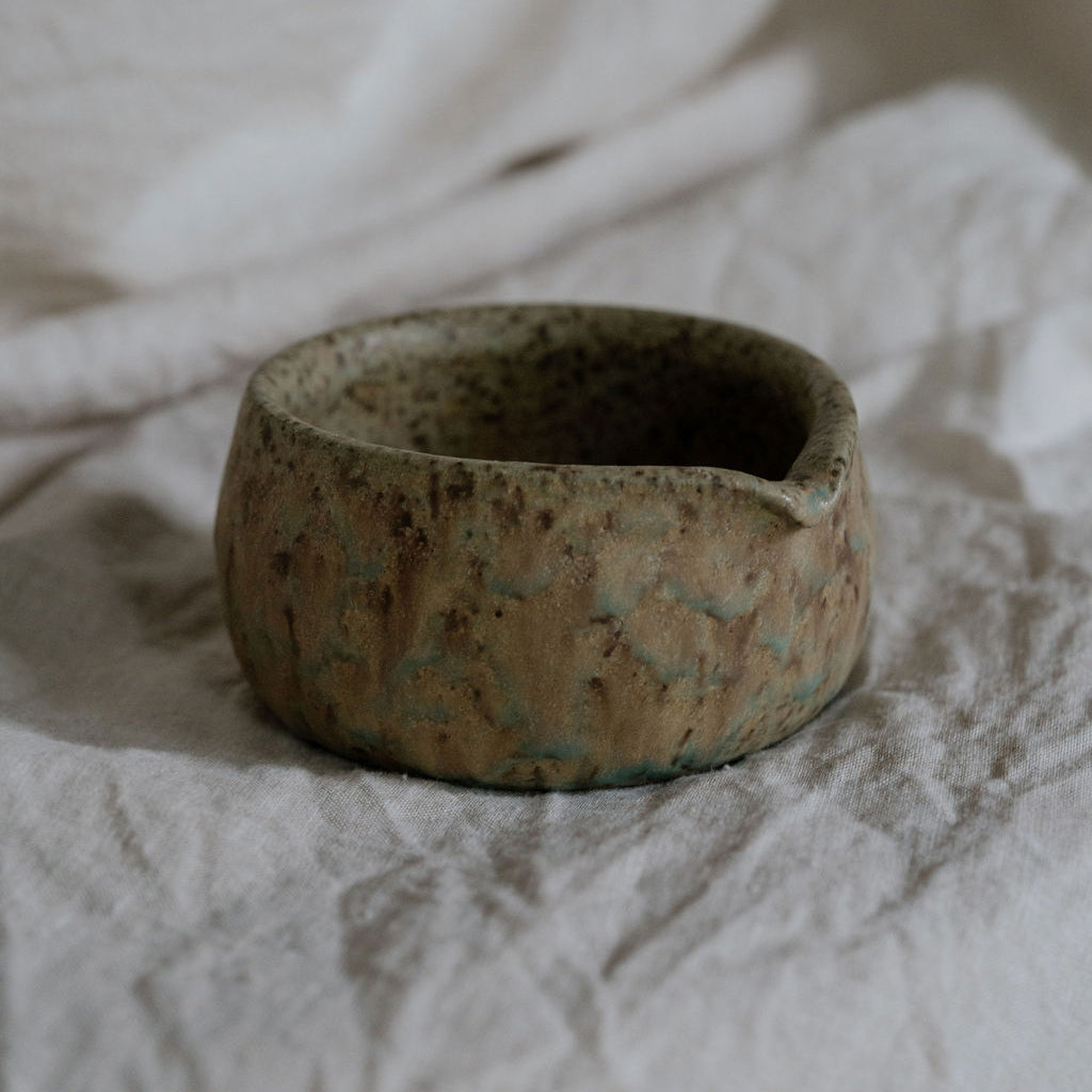 Veridian Emerald Handmade Ceramic Matcha Bowl