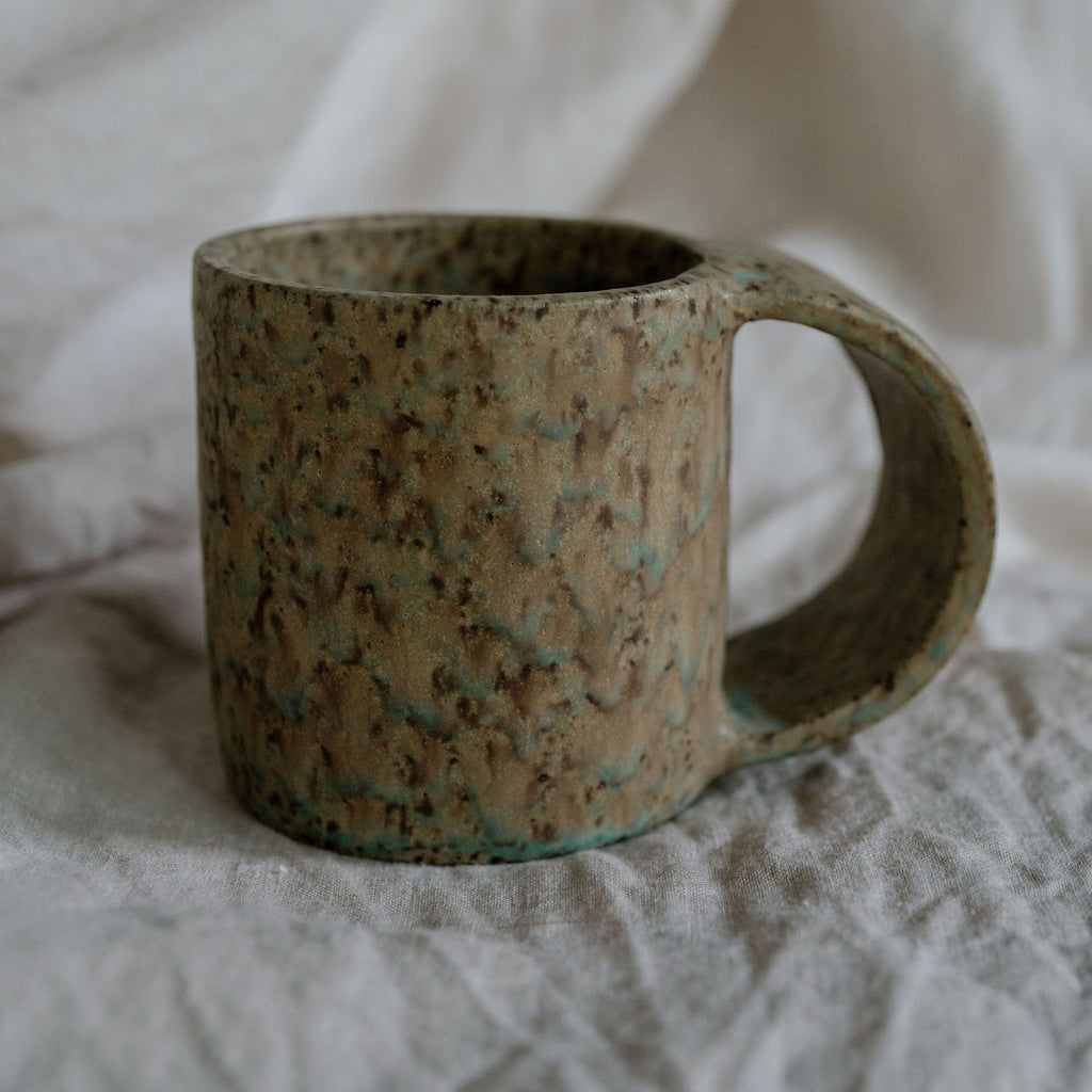 Veridian Emerald Handmade Ceramic Mug