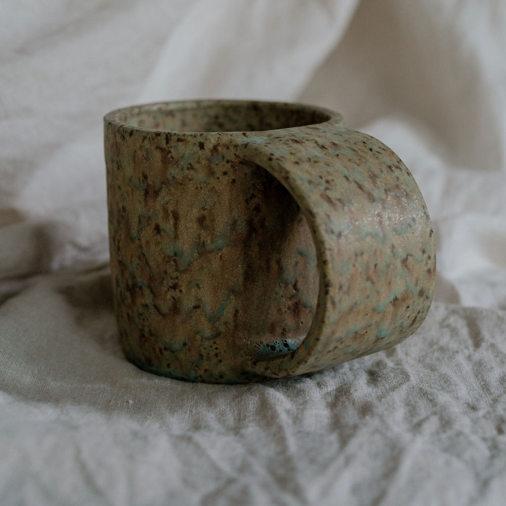 Veridian Emerald Handmade Ceramic Mug