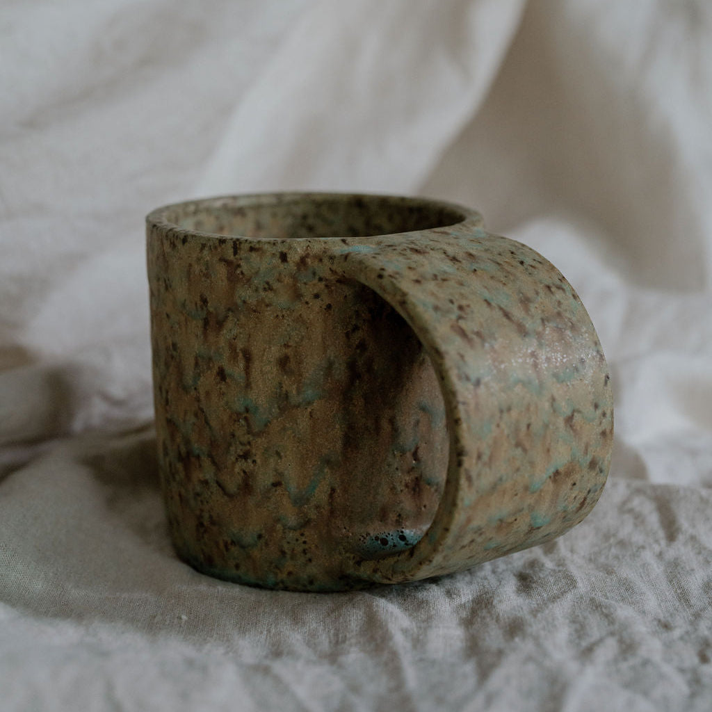 Veridian Emerald Handmade Ceramic Mug