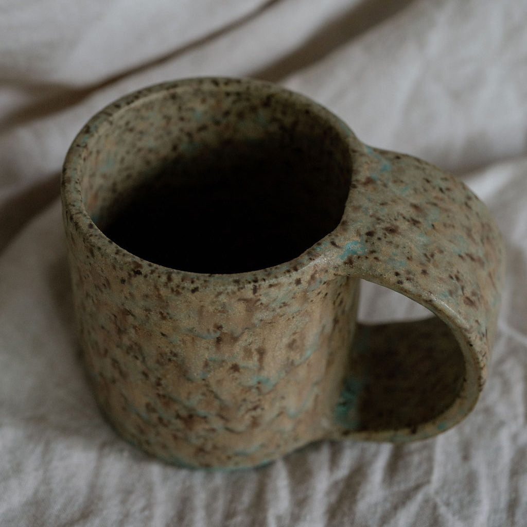 Veridian Emerald Handmade Ceramic Mug