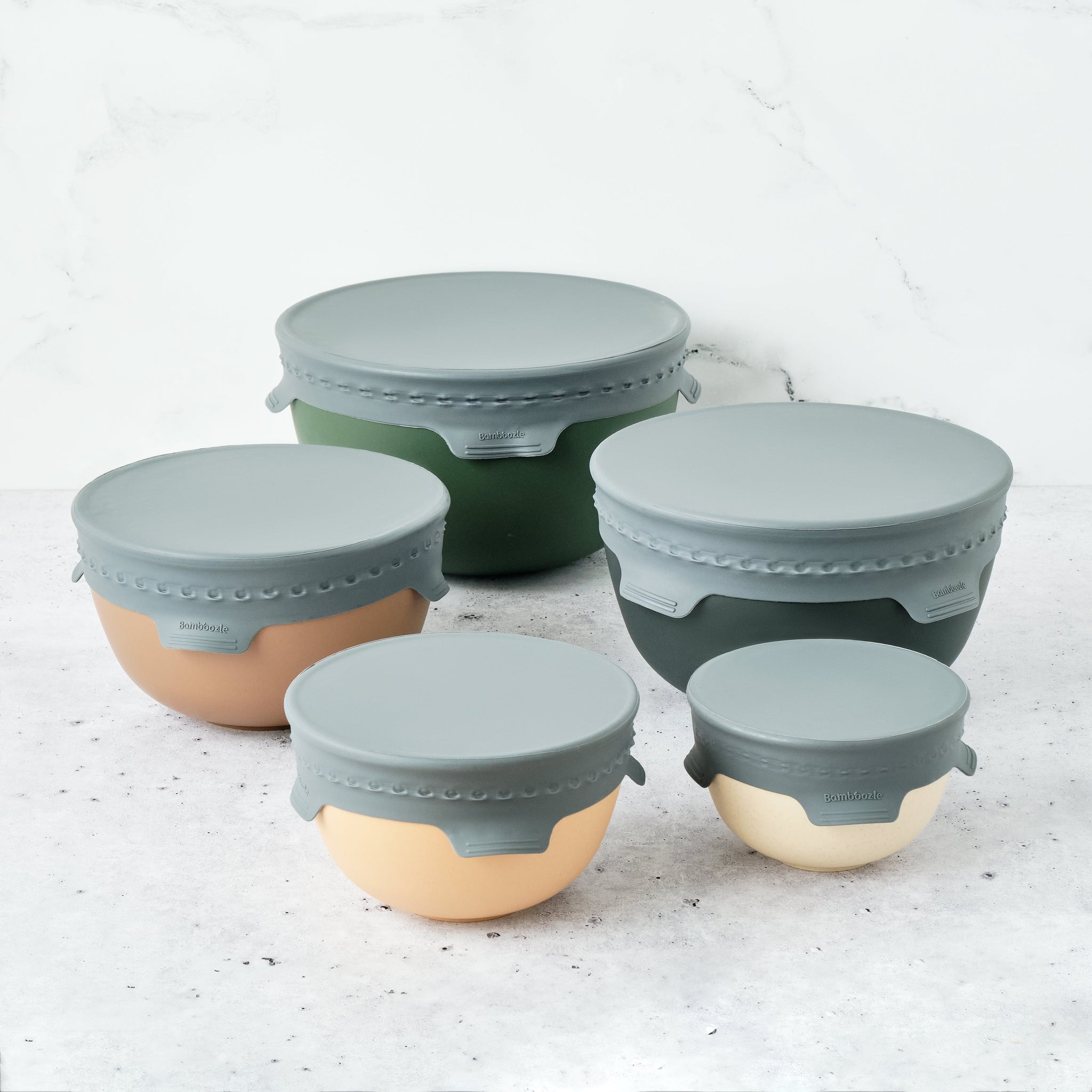 Astrik Mixing Bowl Lids - Set of 5