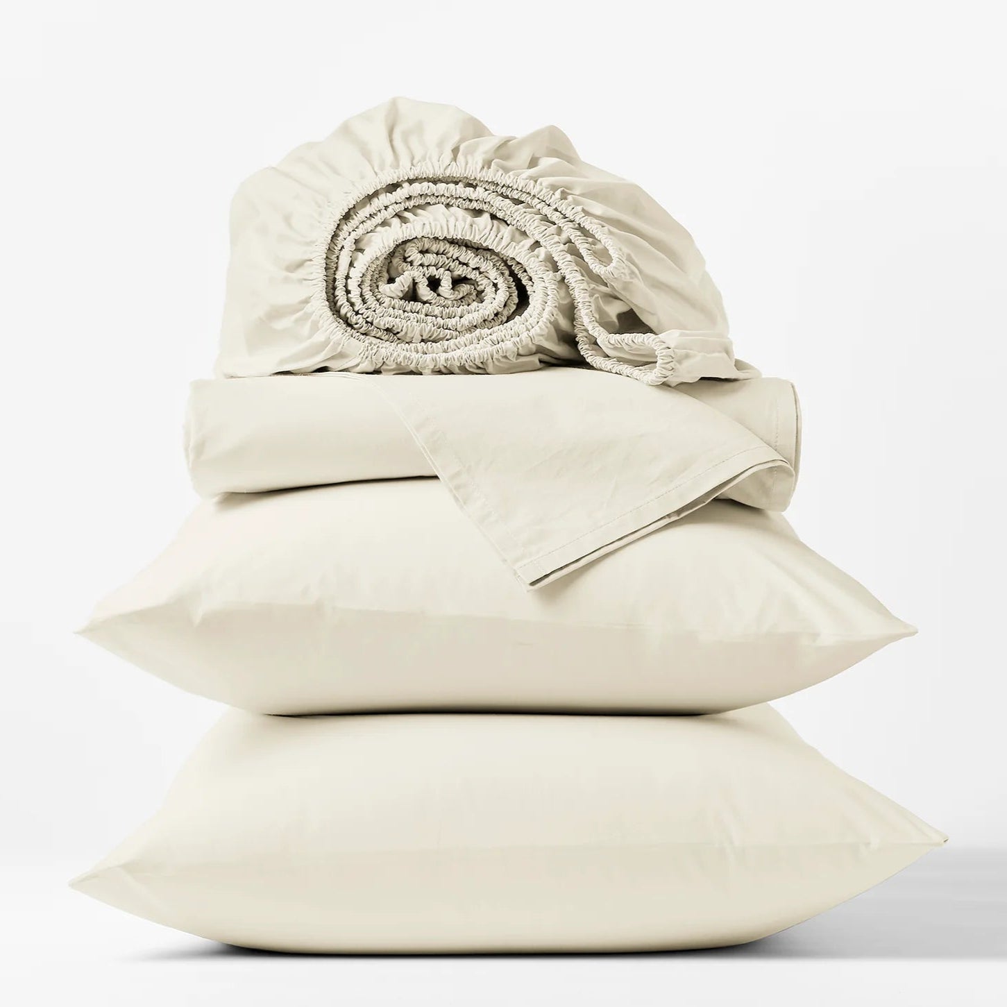 Refined Organic Percale Sheet Set
