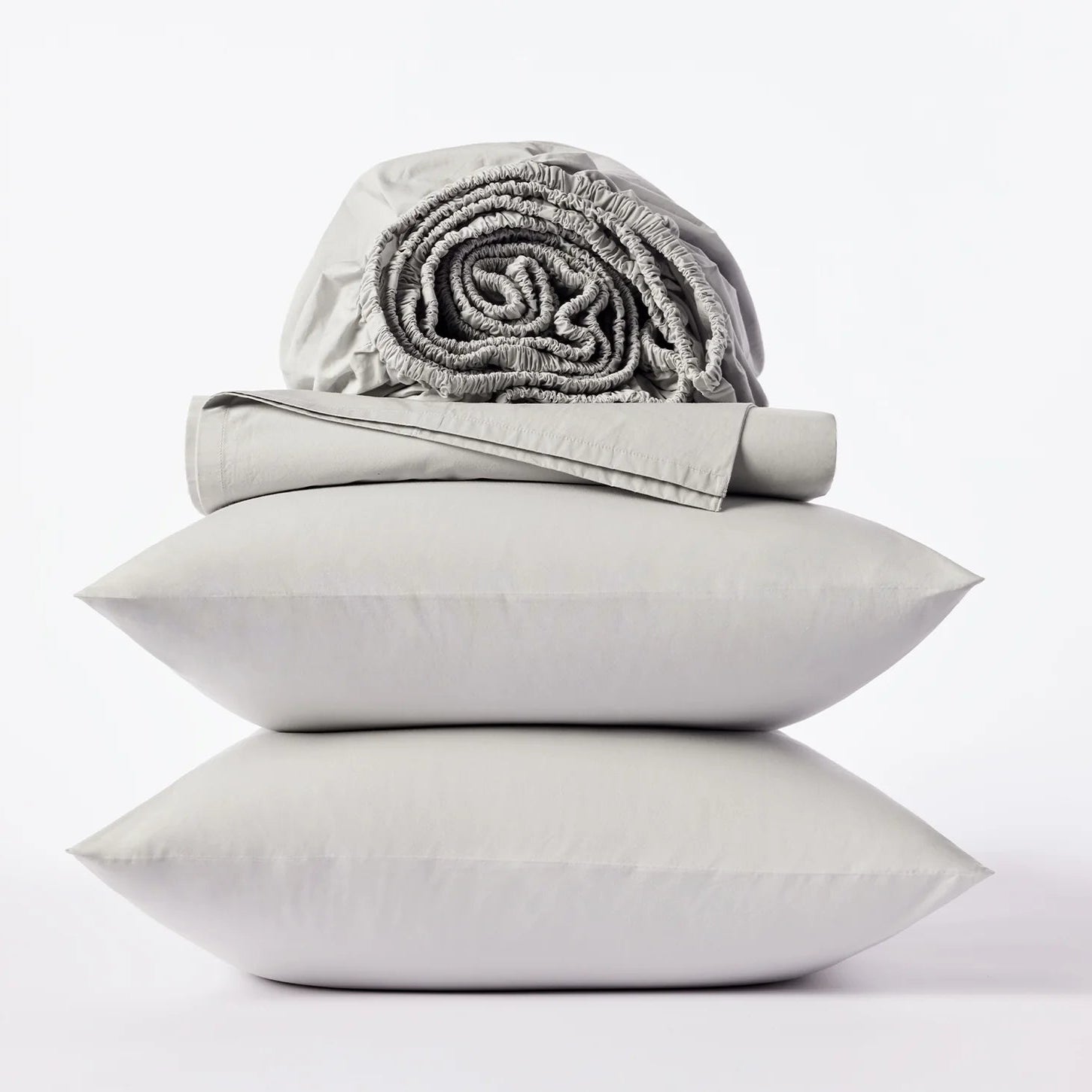Refined Organic Percale Sheet Set