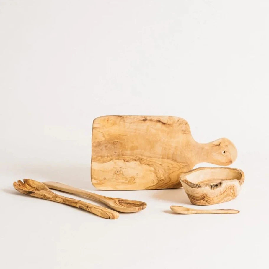 Olive Wood Utensils Set