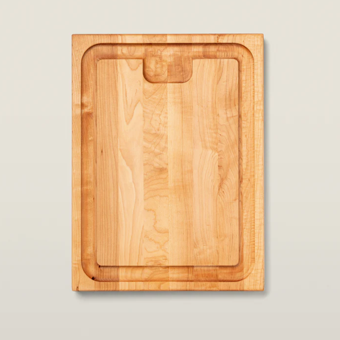 Boos Block AUJUS Series AuJus Cutting Board with Sloped Juice Groove Reversible, 1-1/2" Thickness, Maple