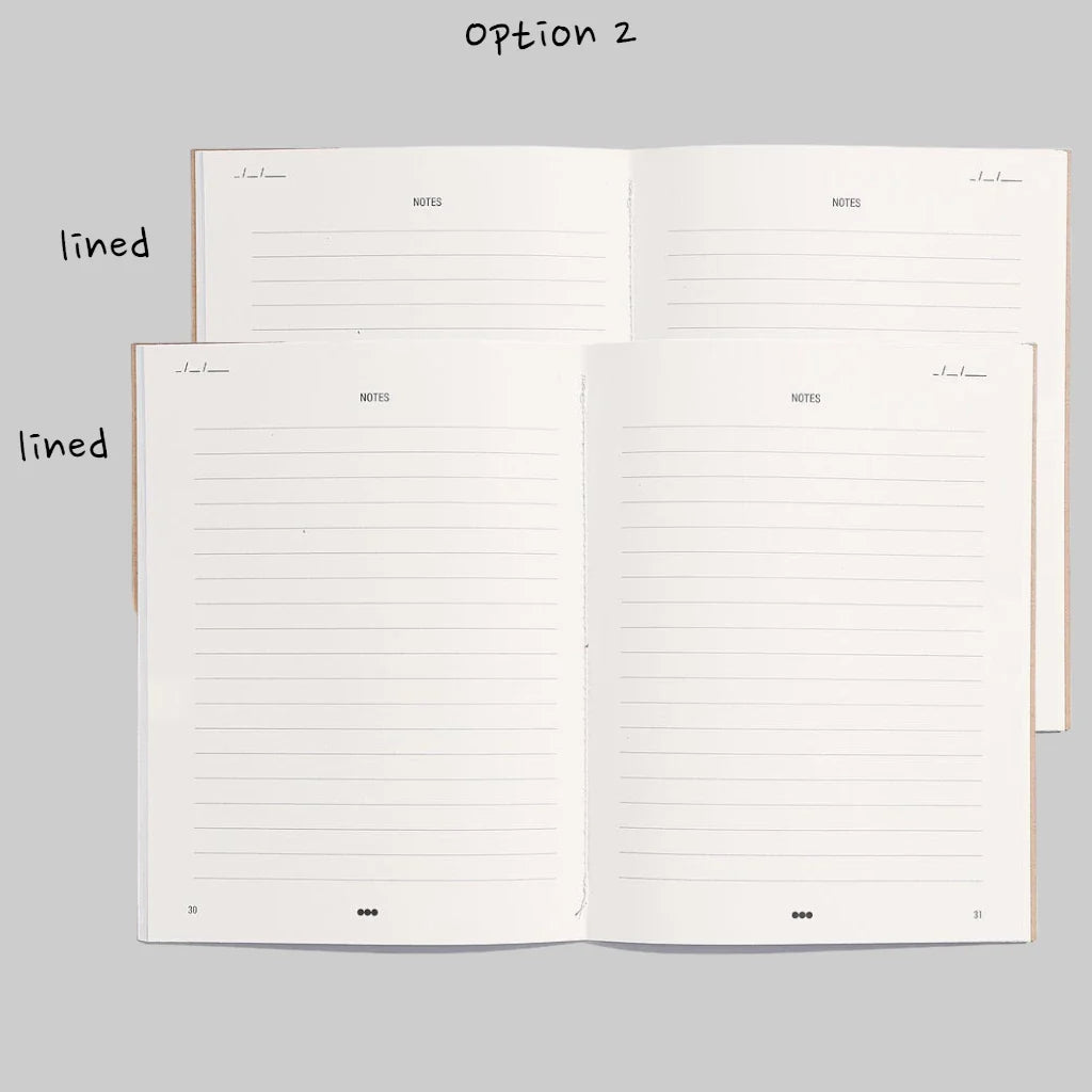 Goal Setting and Unguided Notebook by MDL Notebooks