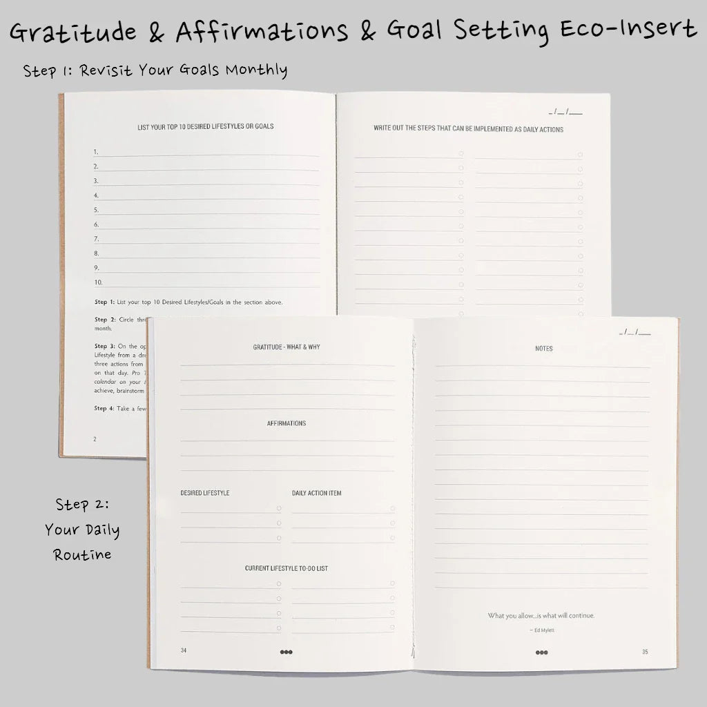 Goal Setting and Unguided Notebook by MDL Notebooks