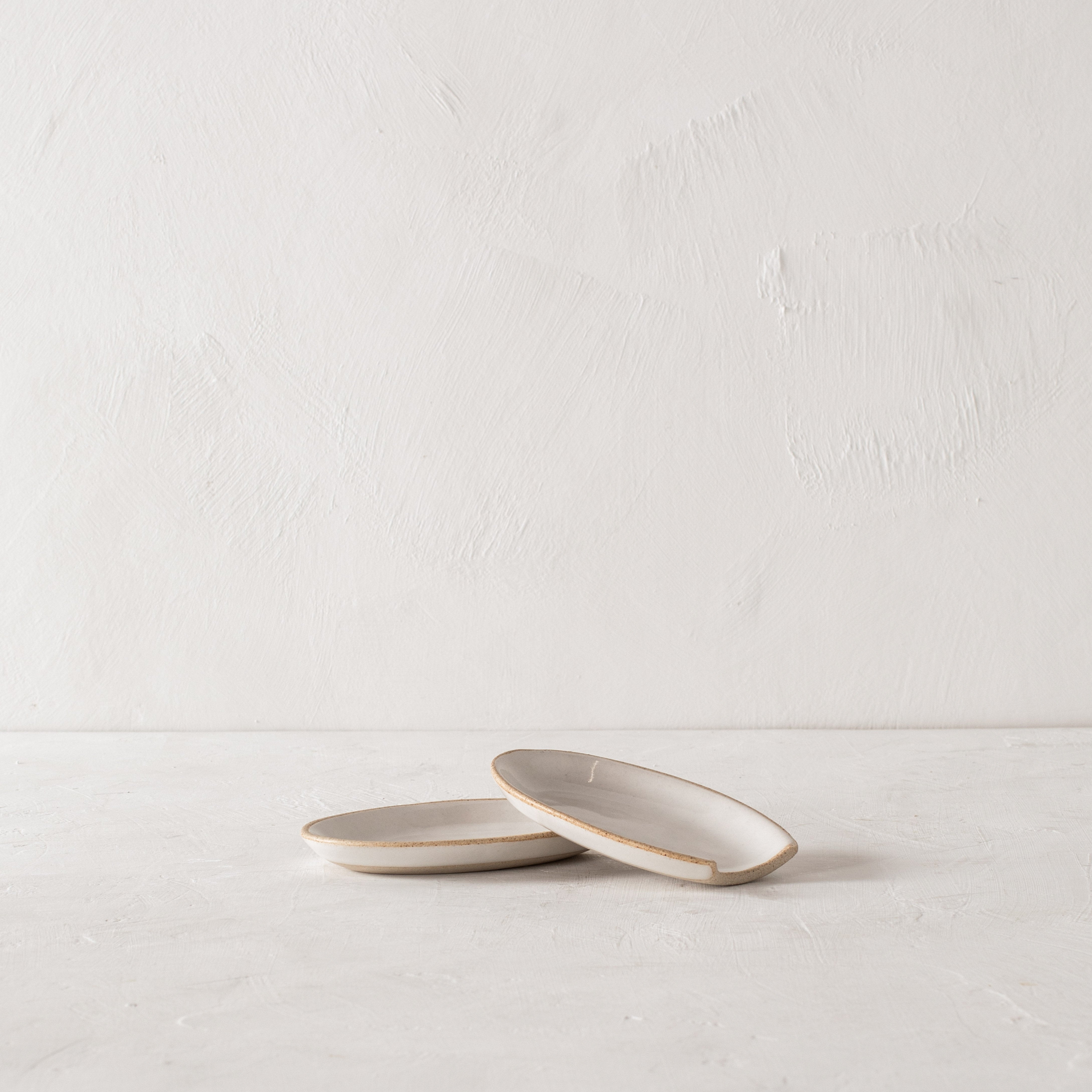 Minimal Spoon Rest | Stoneware