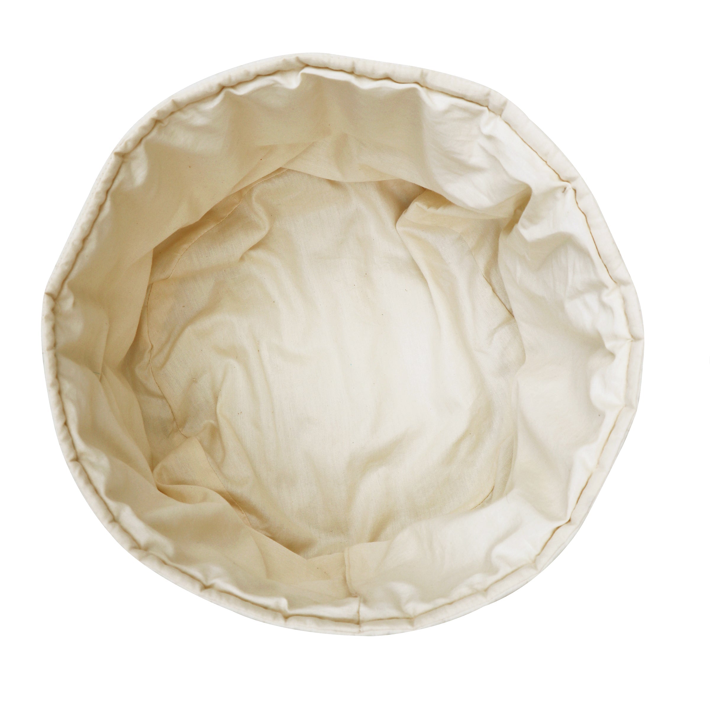 Bambie Natural Set Of 2 Quilted Baskets