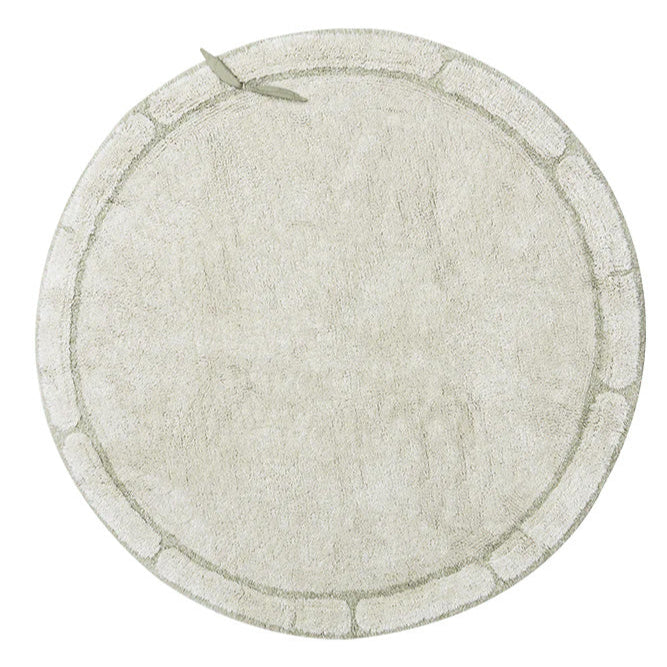 Bamboo Leaf Washable Rug