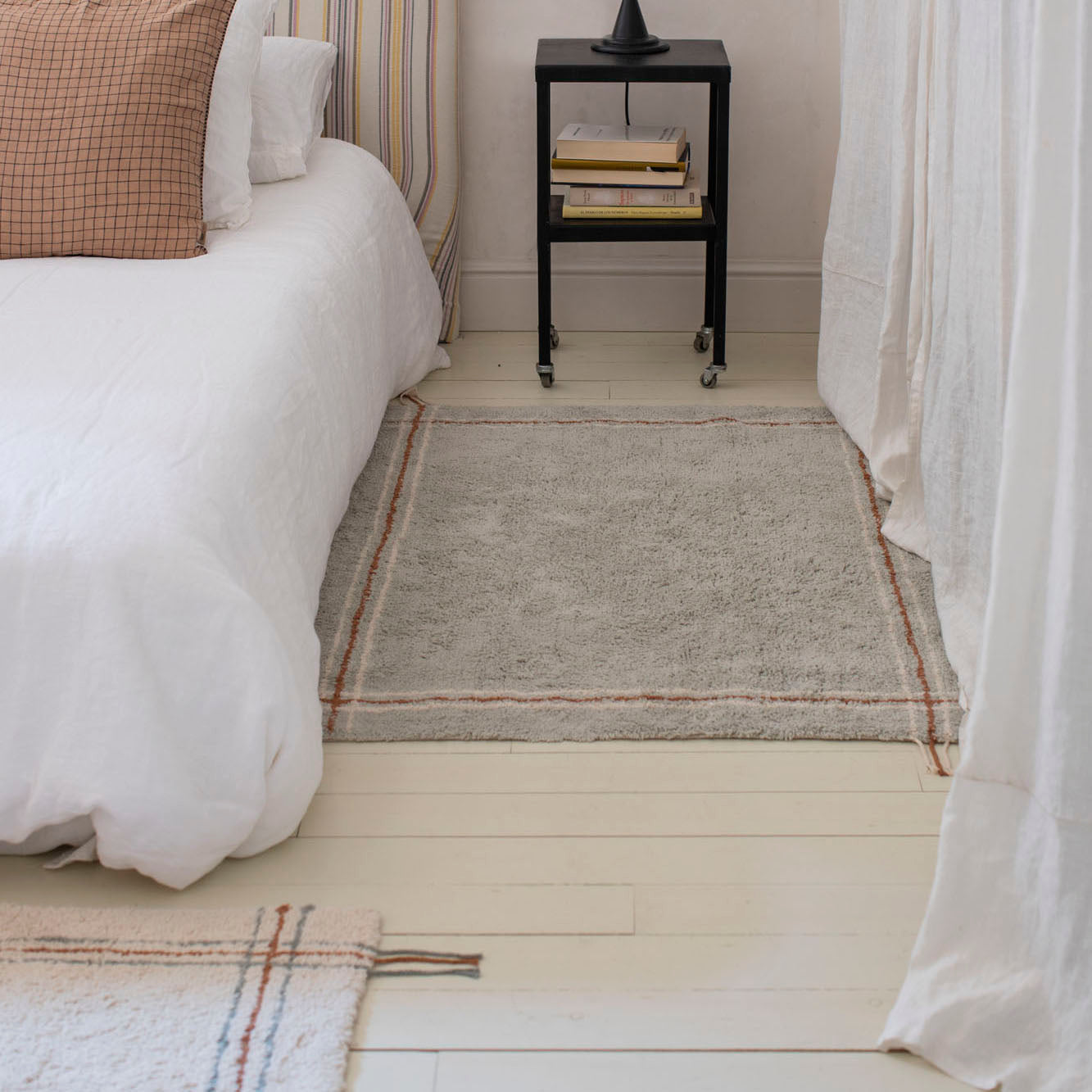 Blue Sage Washable Cuisine Rug