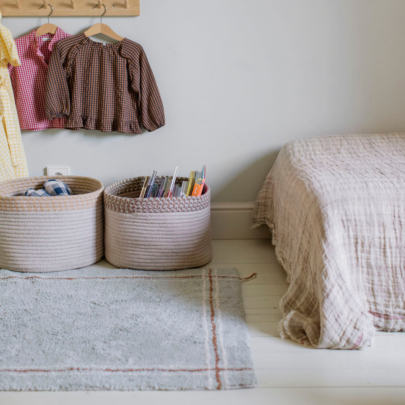 Blue Sage Washable Cuisine Rug