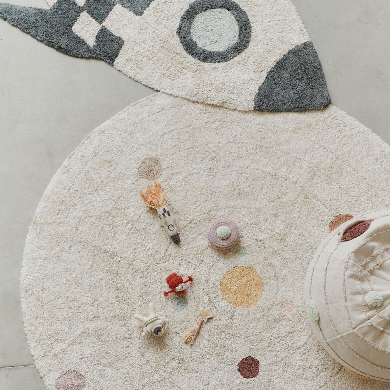 Solar System Washable Play Rug
