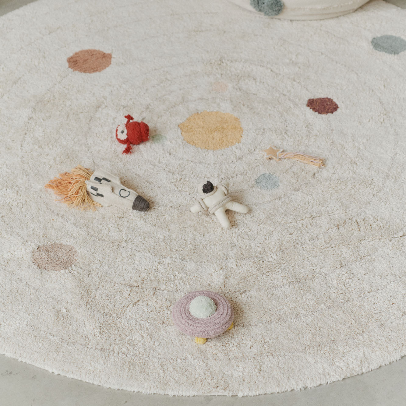 Solar System Washable Play Rug