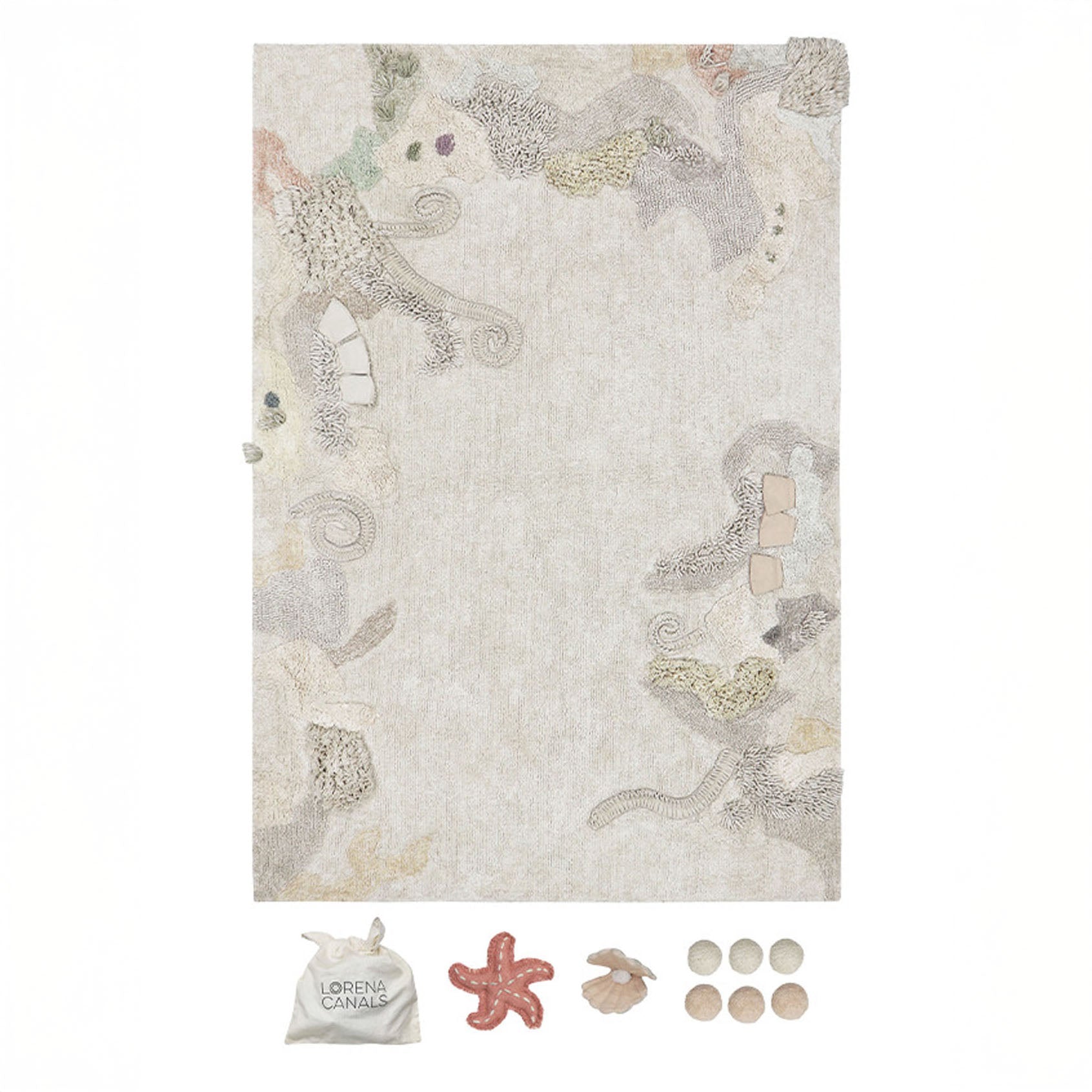 Seabed Washable Play Rug