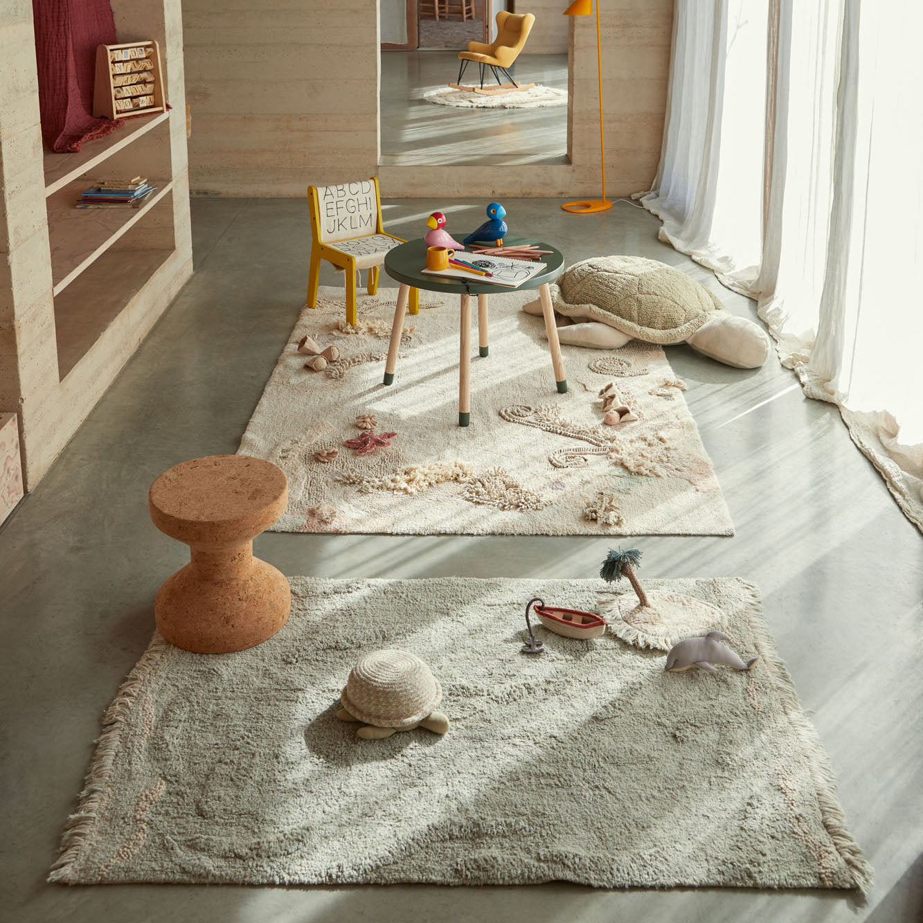 Seabed Washable Play Rug