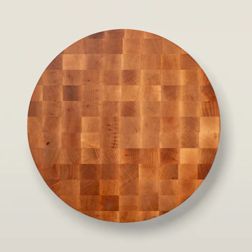 Boos Block  Round Chopping Block, Reversible, End Grain, 3" Thick (CCB Series), Maple