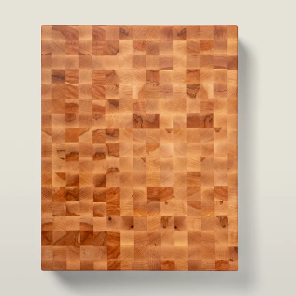 Boos Block  Chopping Block, Non-Reversible, End Grain, 4" Thick (CCB Series), Maple